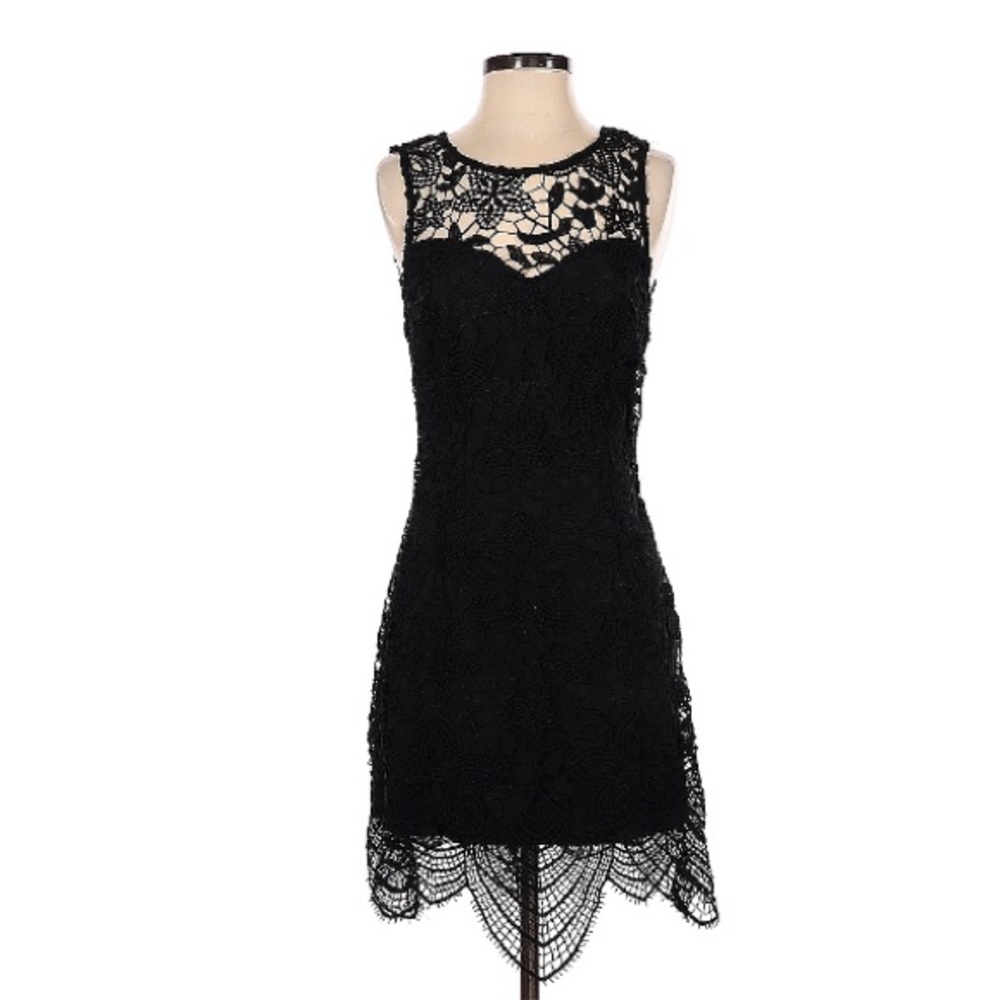Soieblu Embroidered Lace Dress